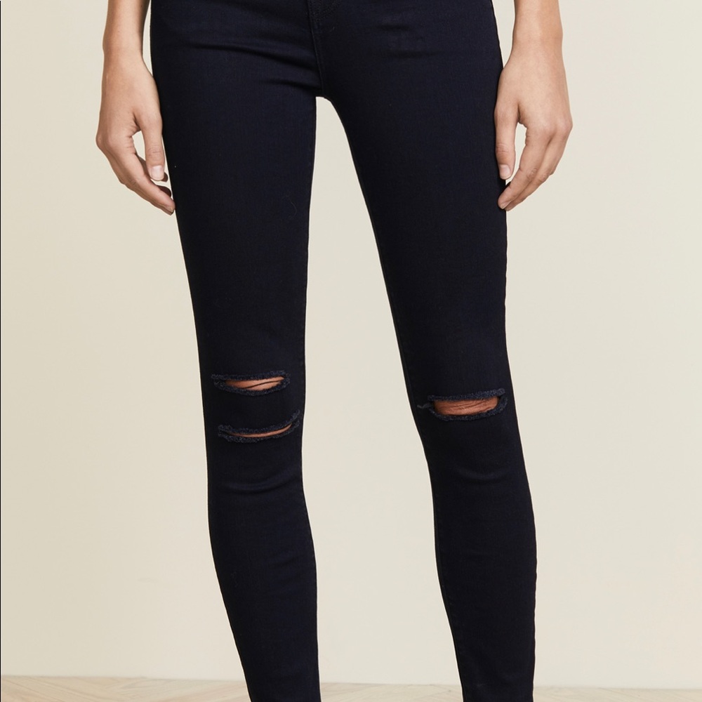 J Brand Alana High Rise Crop Jeans